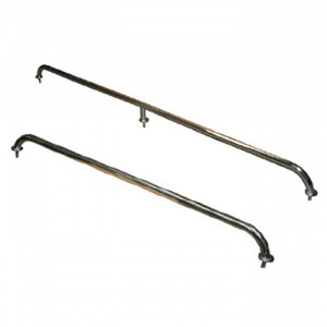 Stainless Steel Hand Rail – 57″ (1455mm) Supplied With Washers And Nylocs (Has An Extra Support Leg)