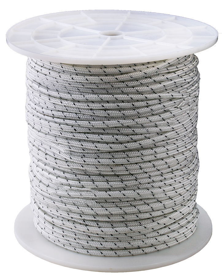90 Metres Of 6mm Double Braid Spliced To 8M Of 6mm Short Link Chain (Suits 30072)