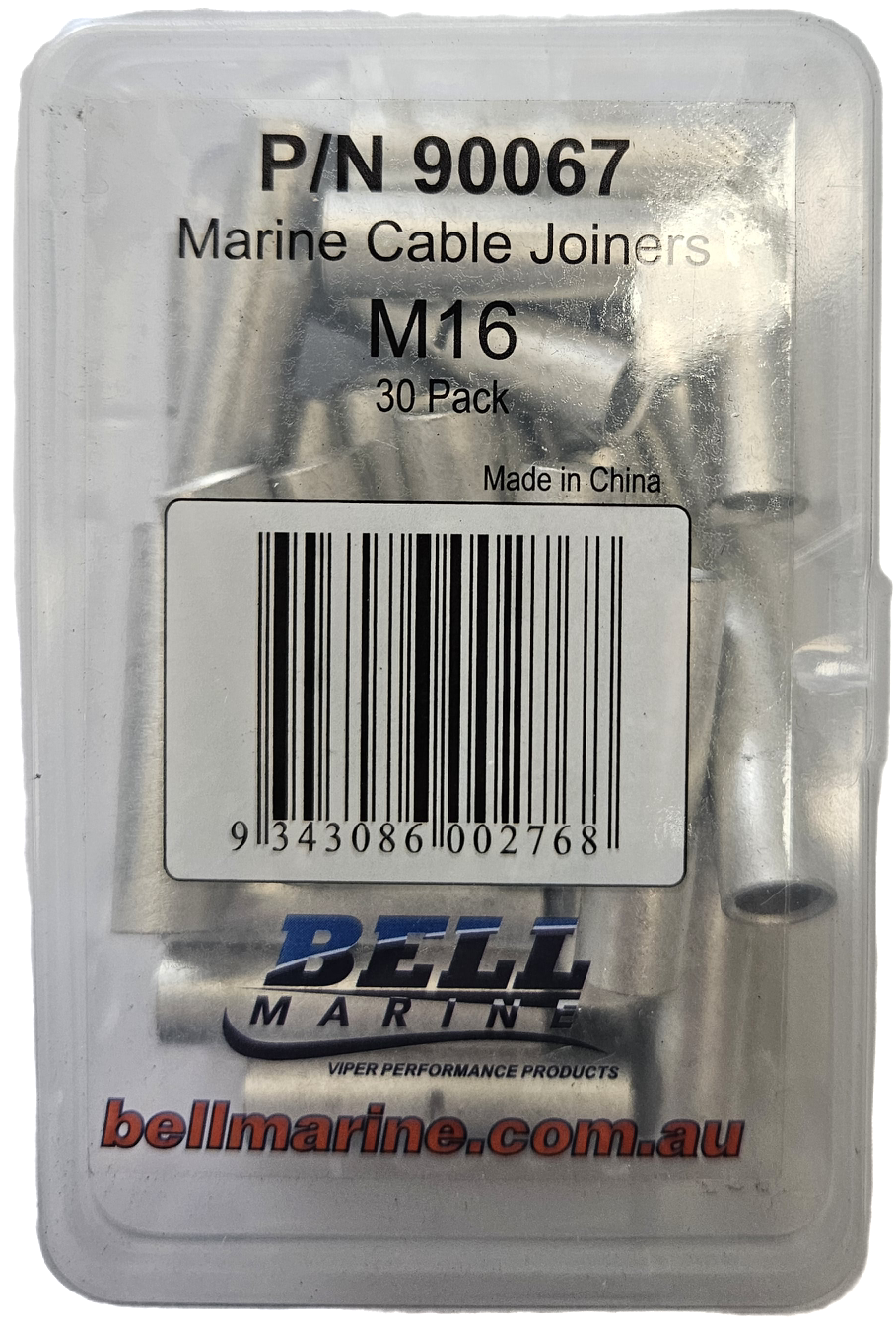Cable Joiners M16 Tinned Copper – 30 Pack