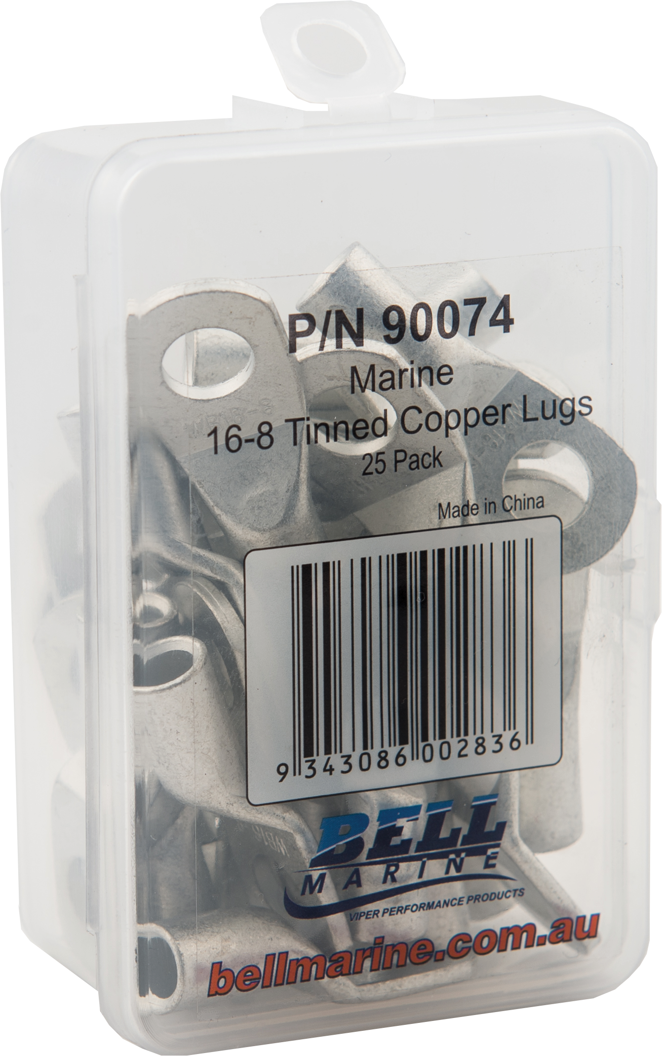 Tinned Copper Lug 16-8mm – 25 Pack