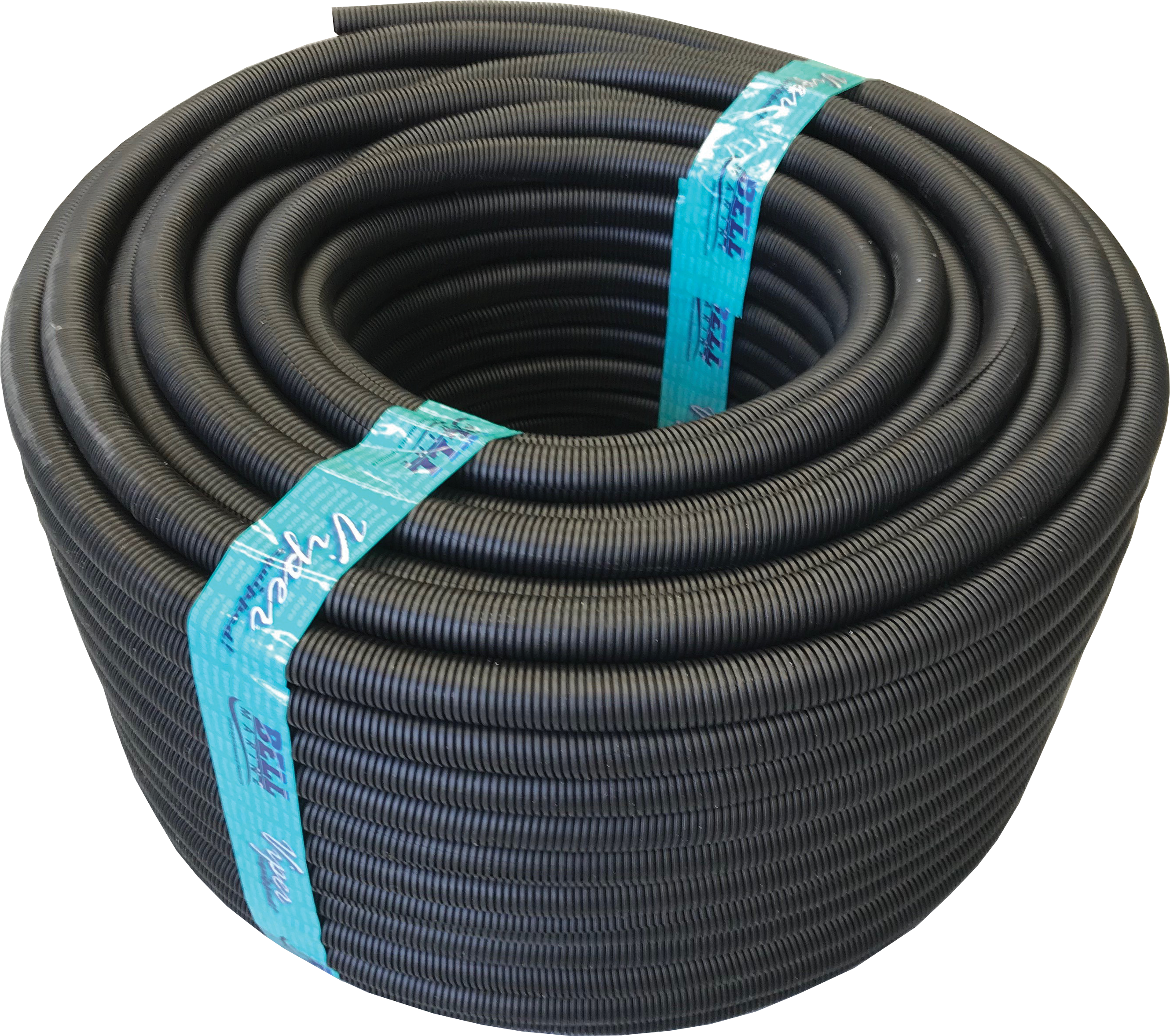 Corrugated Split Tubing 25mm Polypropylene Uv Stable Chemical/Temperature Resistant – Per Mtr