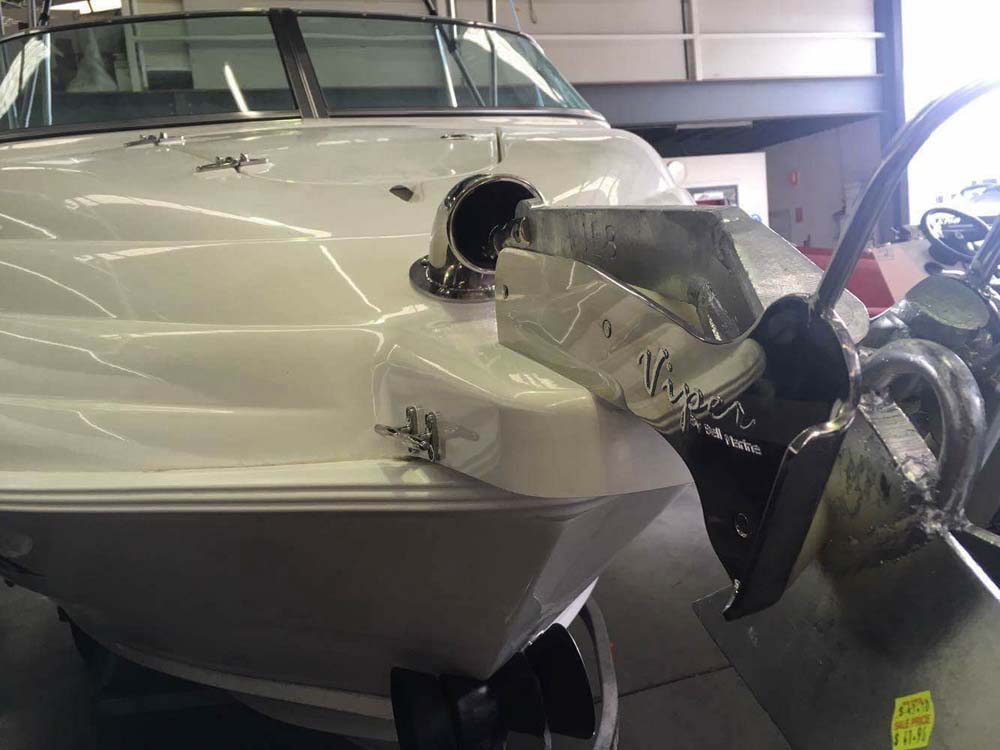 Haines Hunter 495 Pro Fish installed by Bay Marine 